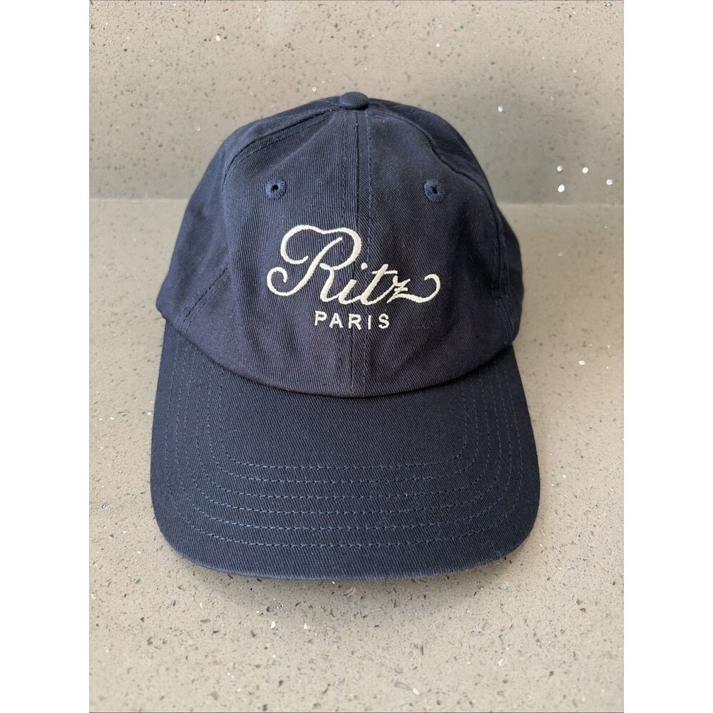 FRAME X RITZ PARIS COTTON HAT NAVY RARE AUTHENTIC